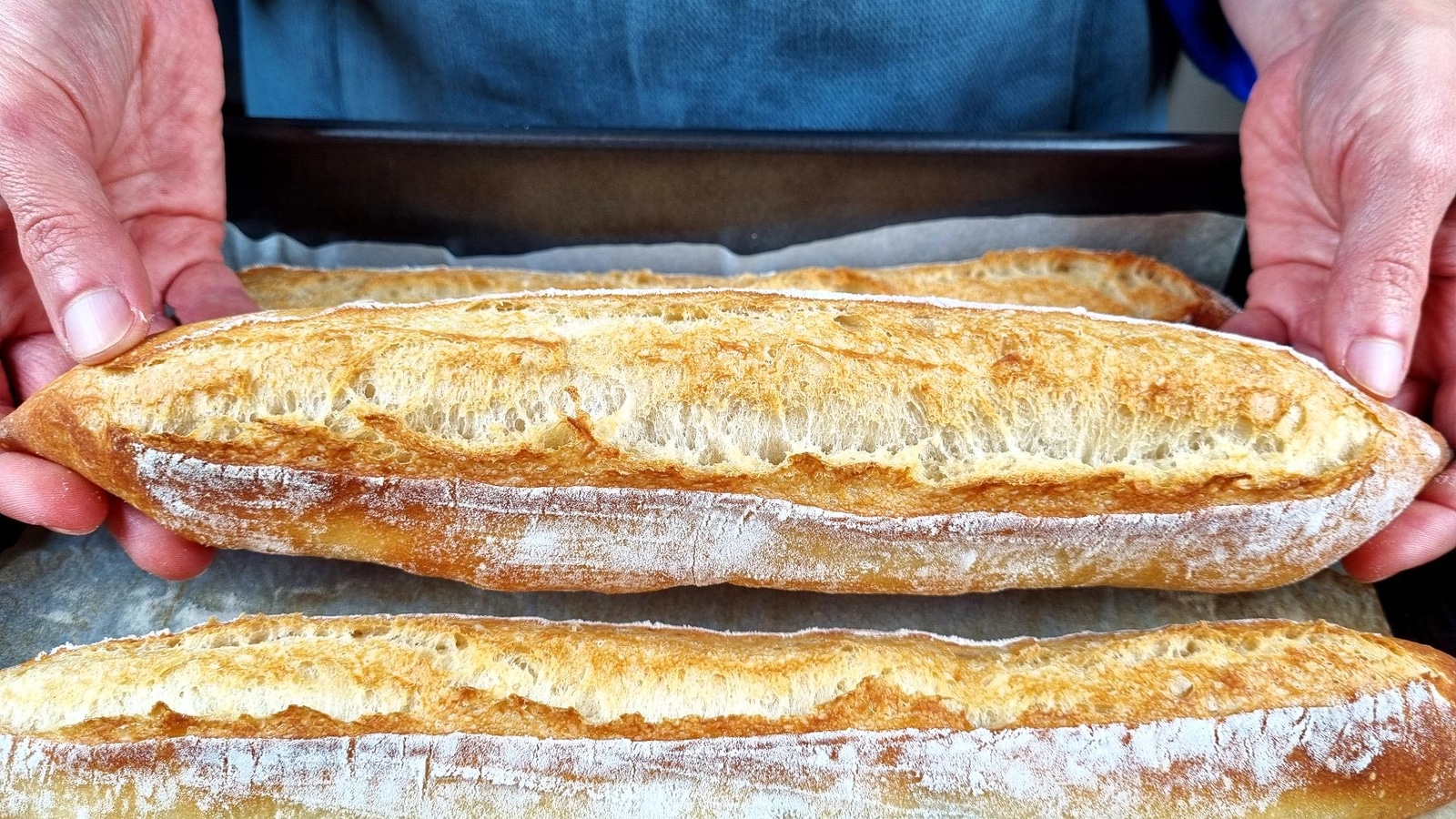 Crispy, Airy, Absolutely Perfect Baguettes