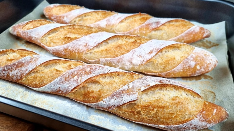 Easy Classic Baguettes Recipe