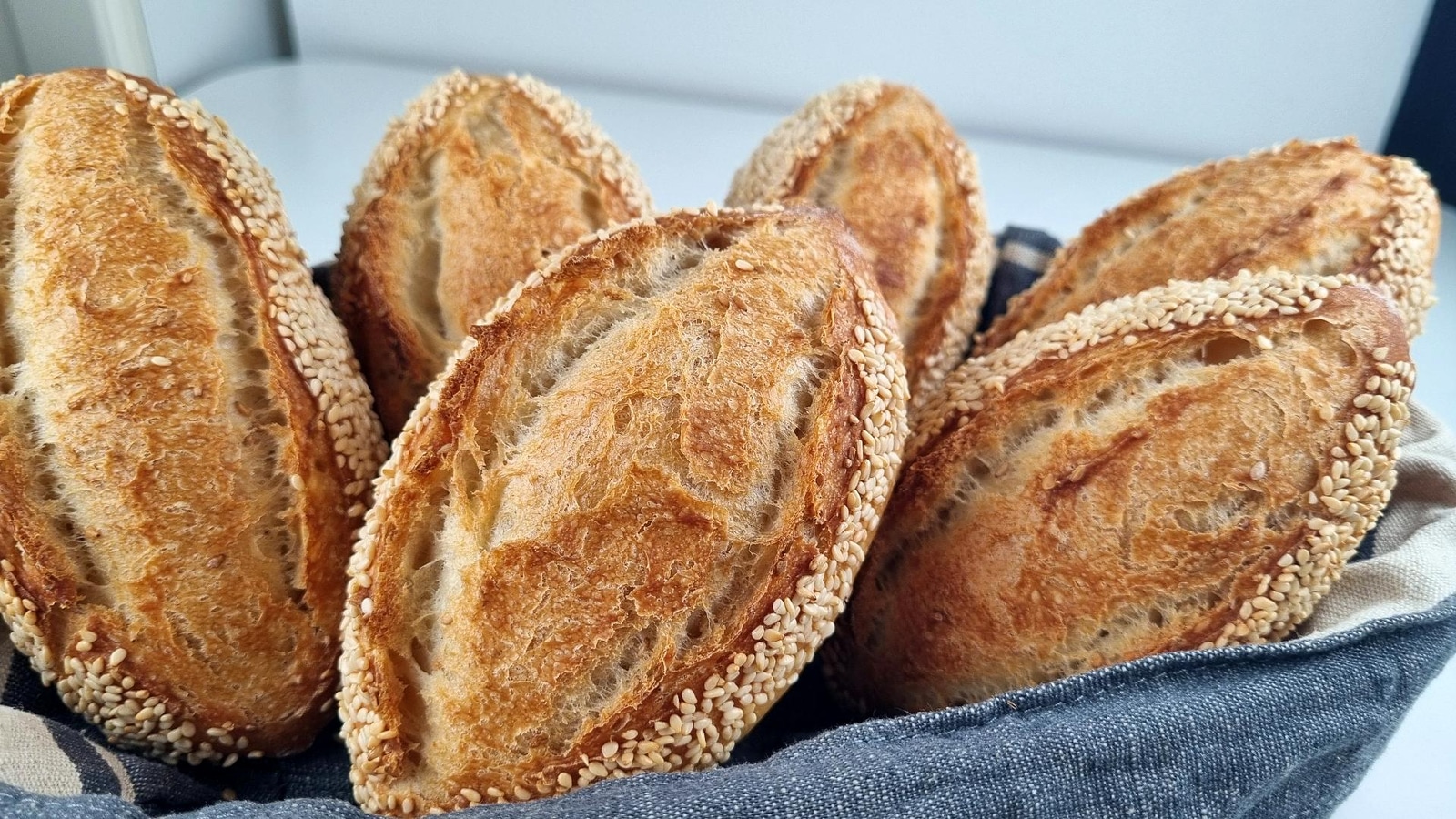 Sesame Seed Bread Rolls