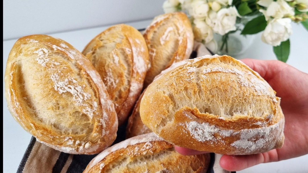No-Knead Artisan Bread by Food Language