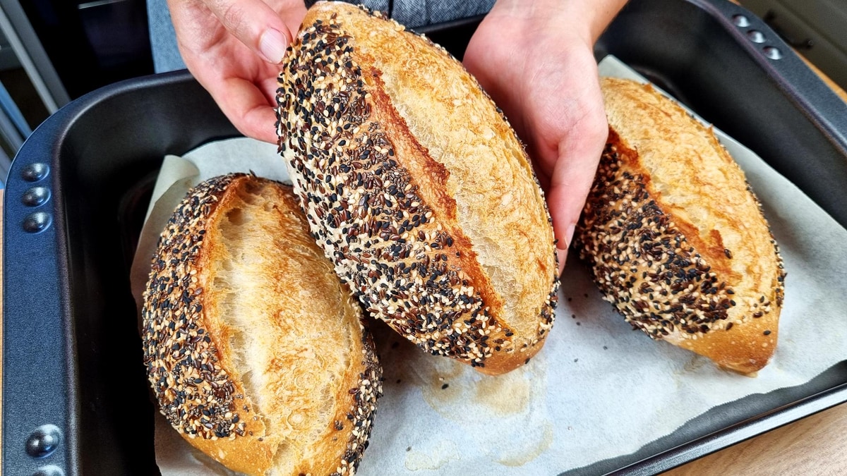 Seeded Artisan Bread by Food Language
