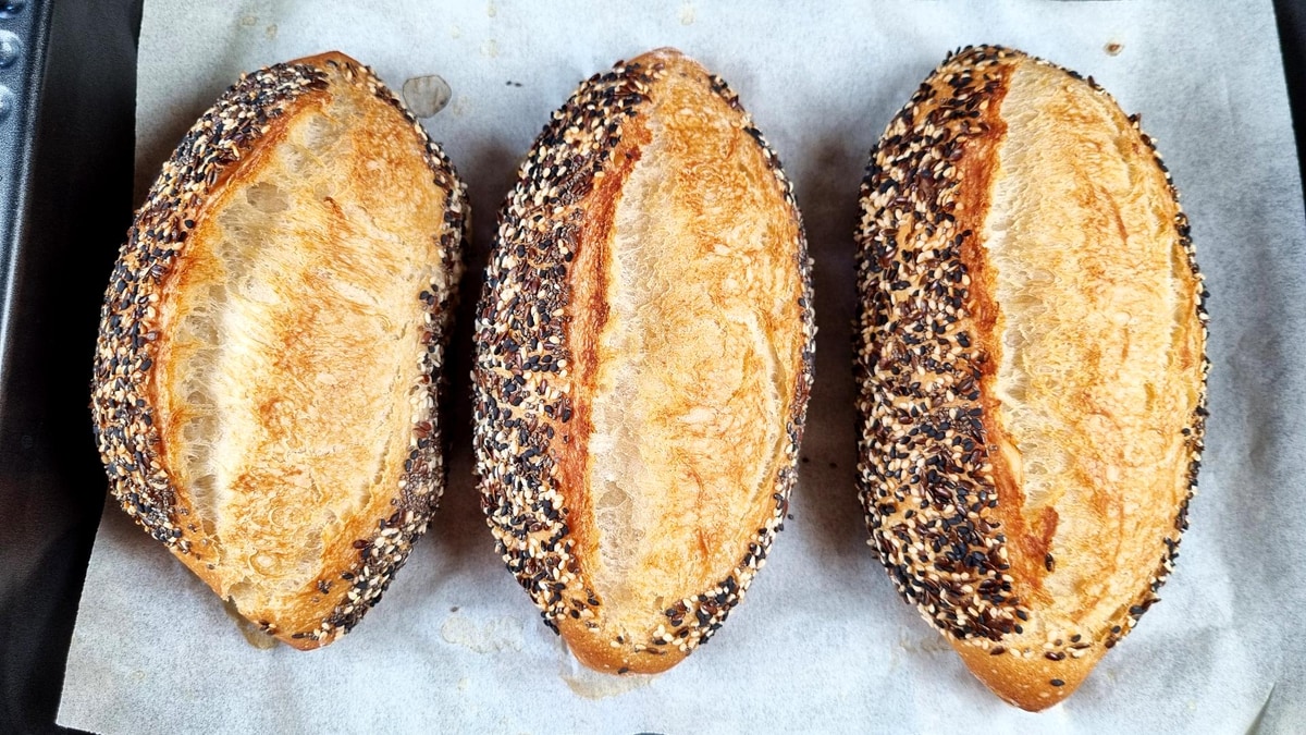 Seeded Artisan Bread by Food Language