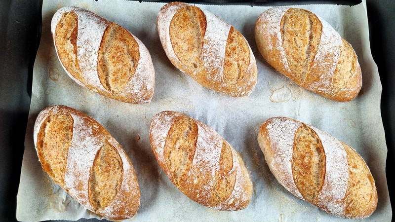 Perfect Whole Wheat Artisan Rolls