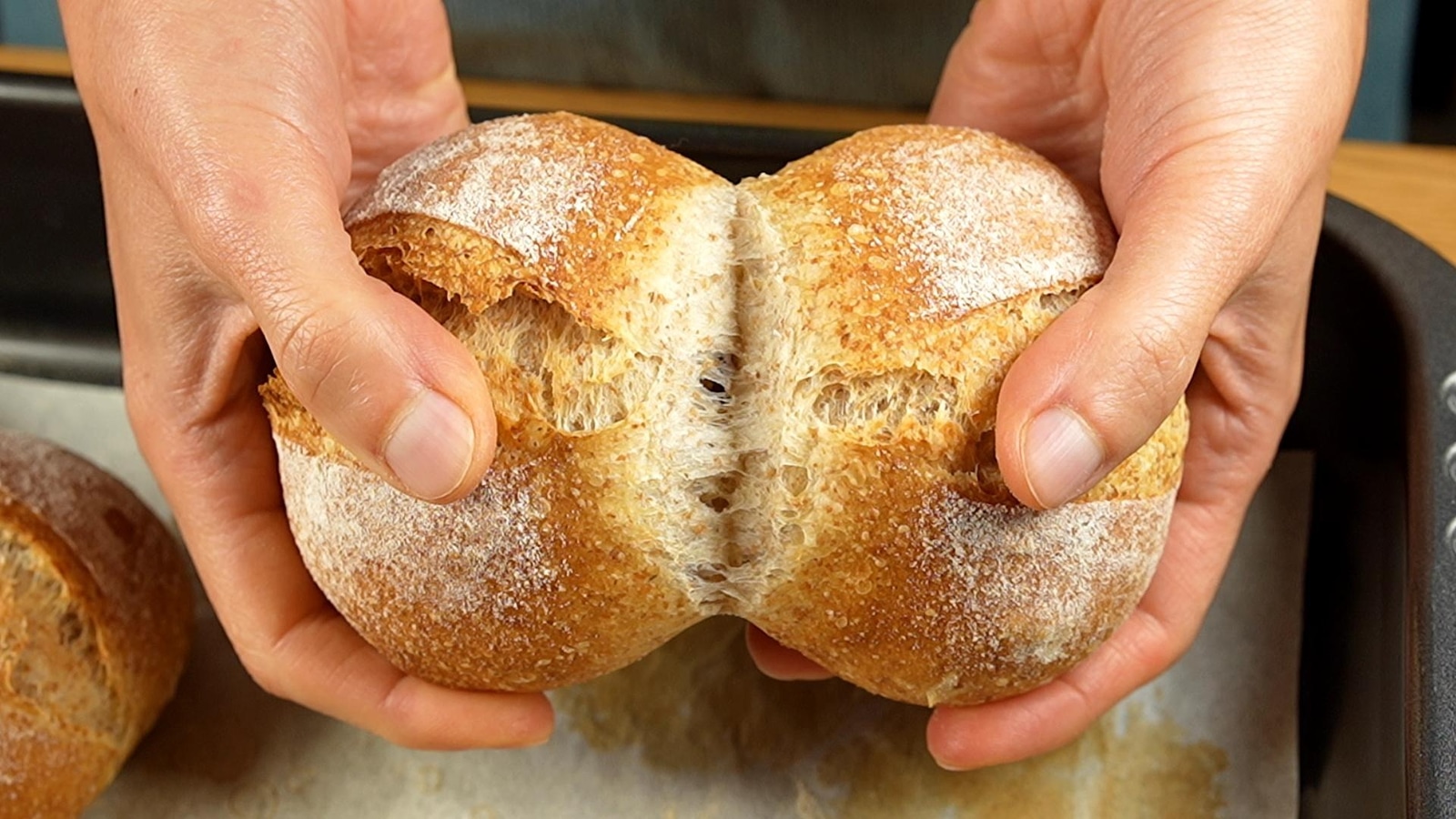 Whole Wheat Sharing Bread Rolls